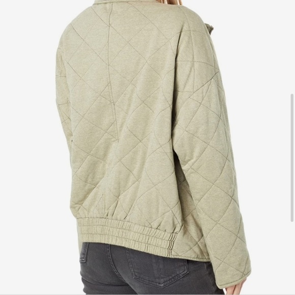 Bagatelle Collection Quilted
French Terry Jacket
Women's  Sage Green Size M - Picture 8 of 15